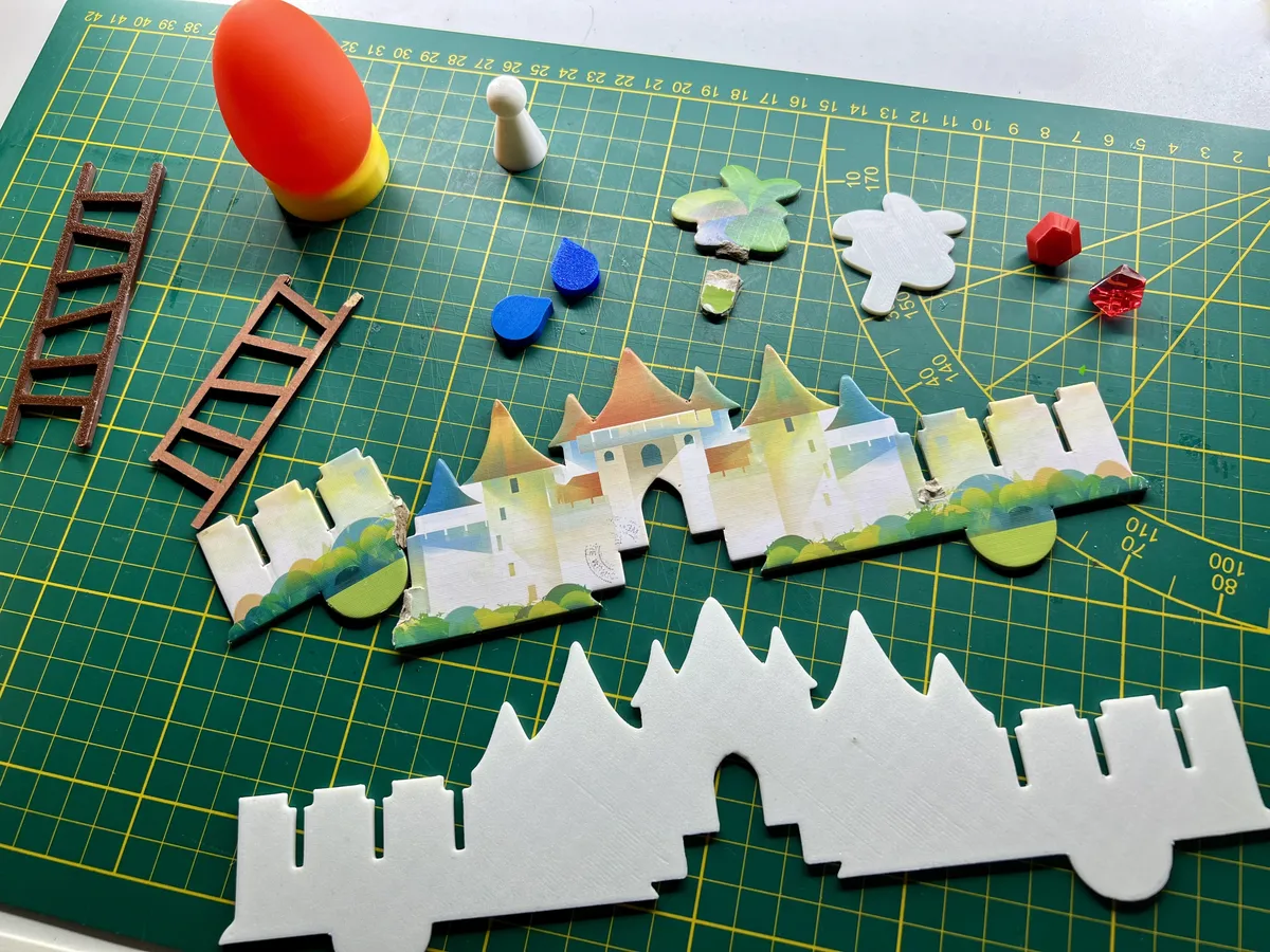 Pièces de jeux personnalisées